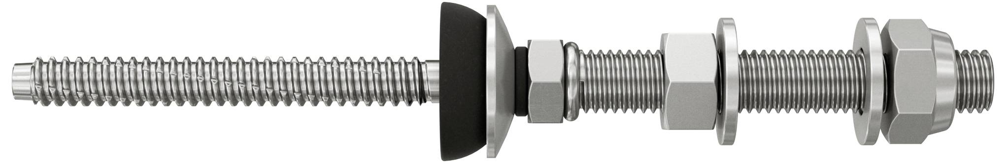 Fischer 533376 STSI M10x181 A2 Vite a doppia filettatura