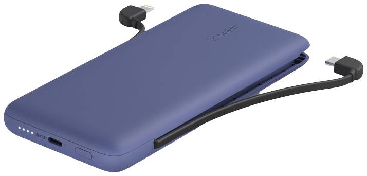Belkin Batterie powerbanka Li-Ion akumulátor, 10000 mAh, Dodávka energie, modrá-0