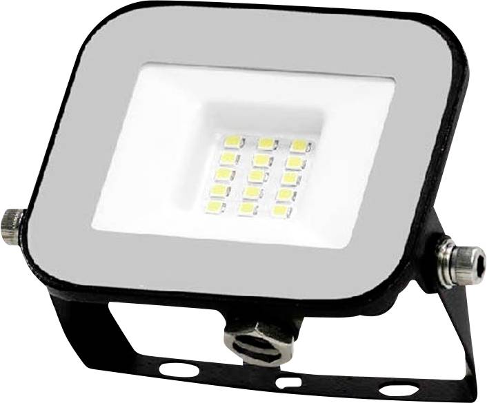 V-TAC VT-44010 9899 LED-schijnwerper Energielabel: F (A - G) 10 W Lichtkleur (naam): Neutraalwit