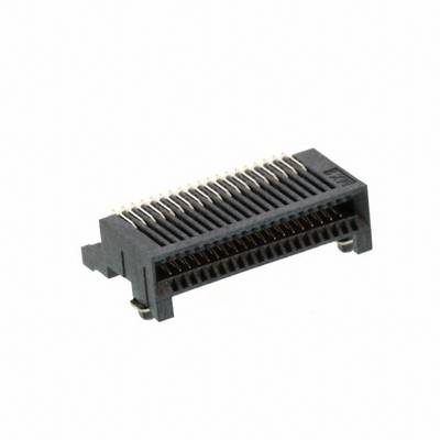 Molex vstavaná zásuvková lišta (štandardná) Počet pólov 38 Raster (rozteč): 0.8 mm 755860104 1 ks Tape on Full reel-0