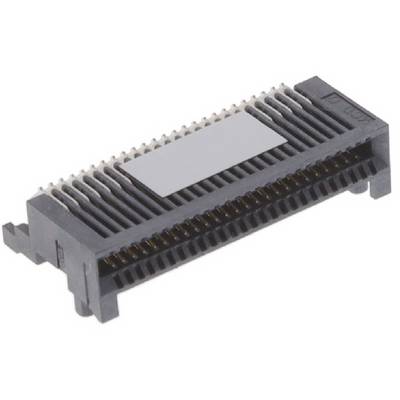 Molex vstavaná zásuvková lišta (štandardná) Počet pólov 50 Raster (rozteč): 0.80 mm 755860006 1 ks Tape on Full reel-0