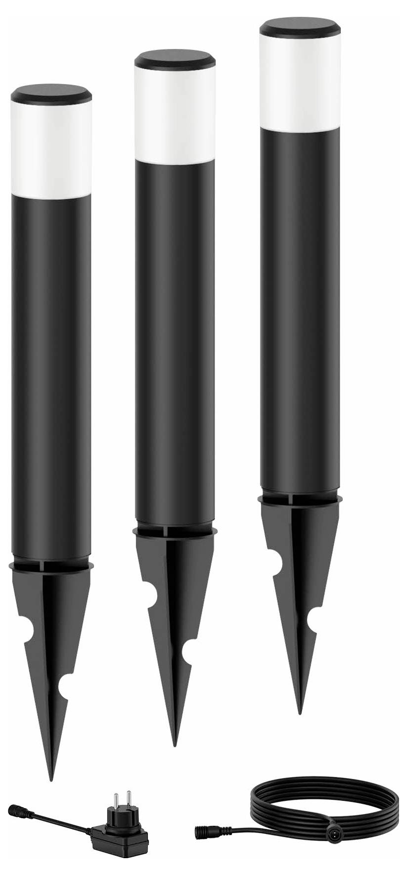 Philips LED 8720169269415 Purex GardenLink Faretto LED da soffitto LED (monocolore) 4.5 W Nero