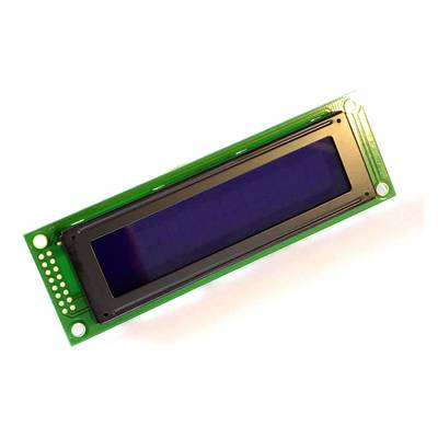 Obdĺžnikový LCD displej s čiernou obrazovkou na zelenej doske plošných spojov, vhodný pre elektronické projekty.