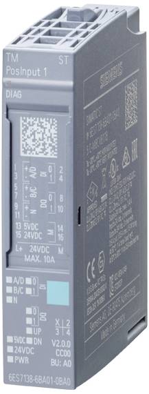 Siemens 6ES7138-6BA01-0BA0 PLC-uitbreidingsmodule afbeelding