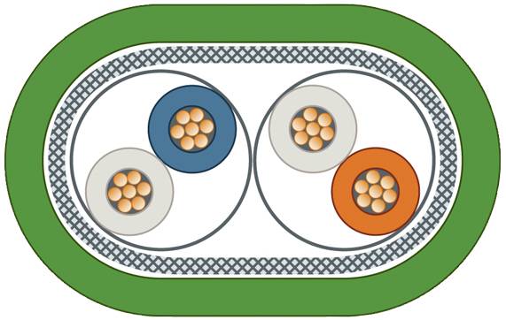 Siemens 6XV18502GN10 Connettore non confezionato per sensore o attuatore 1 pz.