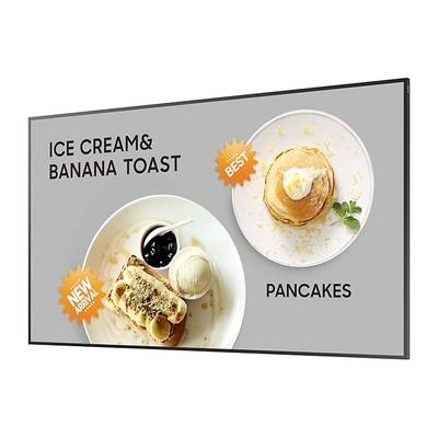 Nové dezertové menu s nanukovou zmrzlinou na banánovom toaste a tanieri palaciniek, obe zvýraznené ako "NOVINKA" a "HIT".