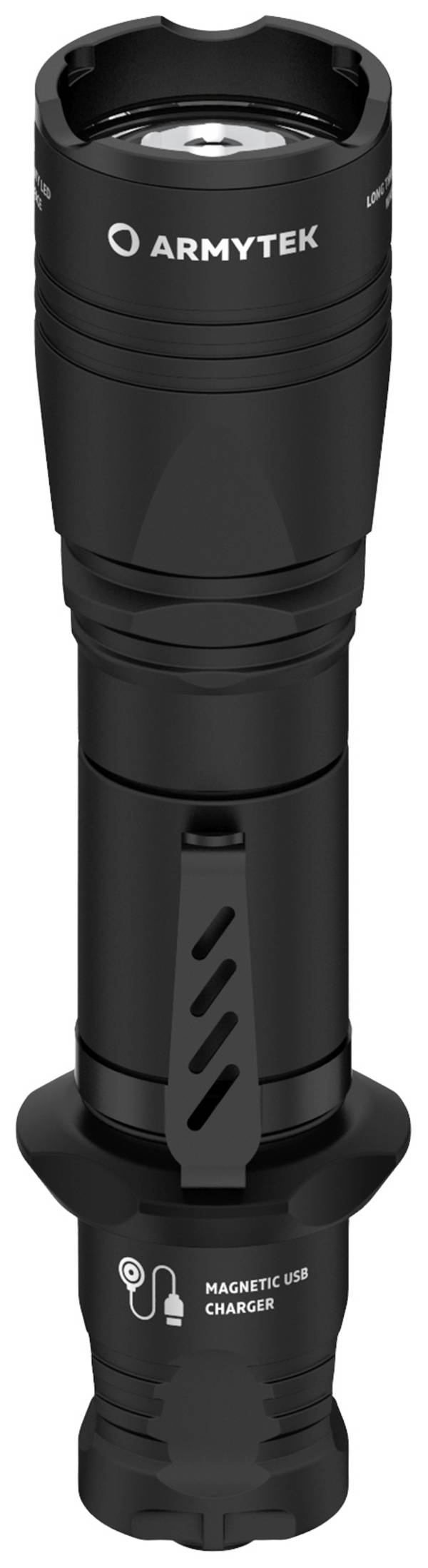ArmyTek Dobermann Pro White LED  vreckové svietidlo (baterka), napájanie z akumulátora, 1400 lm, 114 g