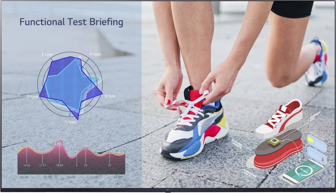 LG Electronics 55UL3J-M Display Digital Signage ERP: G (A - G) 139.7 cm 55 pollici 3840 x 2160 Pixel 16/7