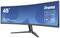Ultrawide monitor iiyama, 45 palcov, rozlíšenie 5120x1440, VA displej, 165 Hz, zakrivený 1500R, model ProLite XCB4594DQSN.