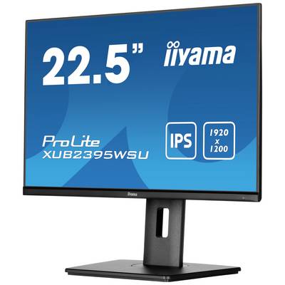 22,5-palcový monitor značky Iiyama, model 'ProLite XUB2395WSU', s IPS technológiou a rozlíšením 1920x1200.
