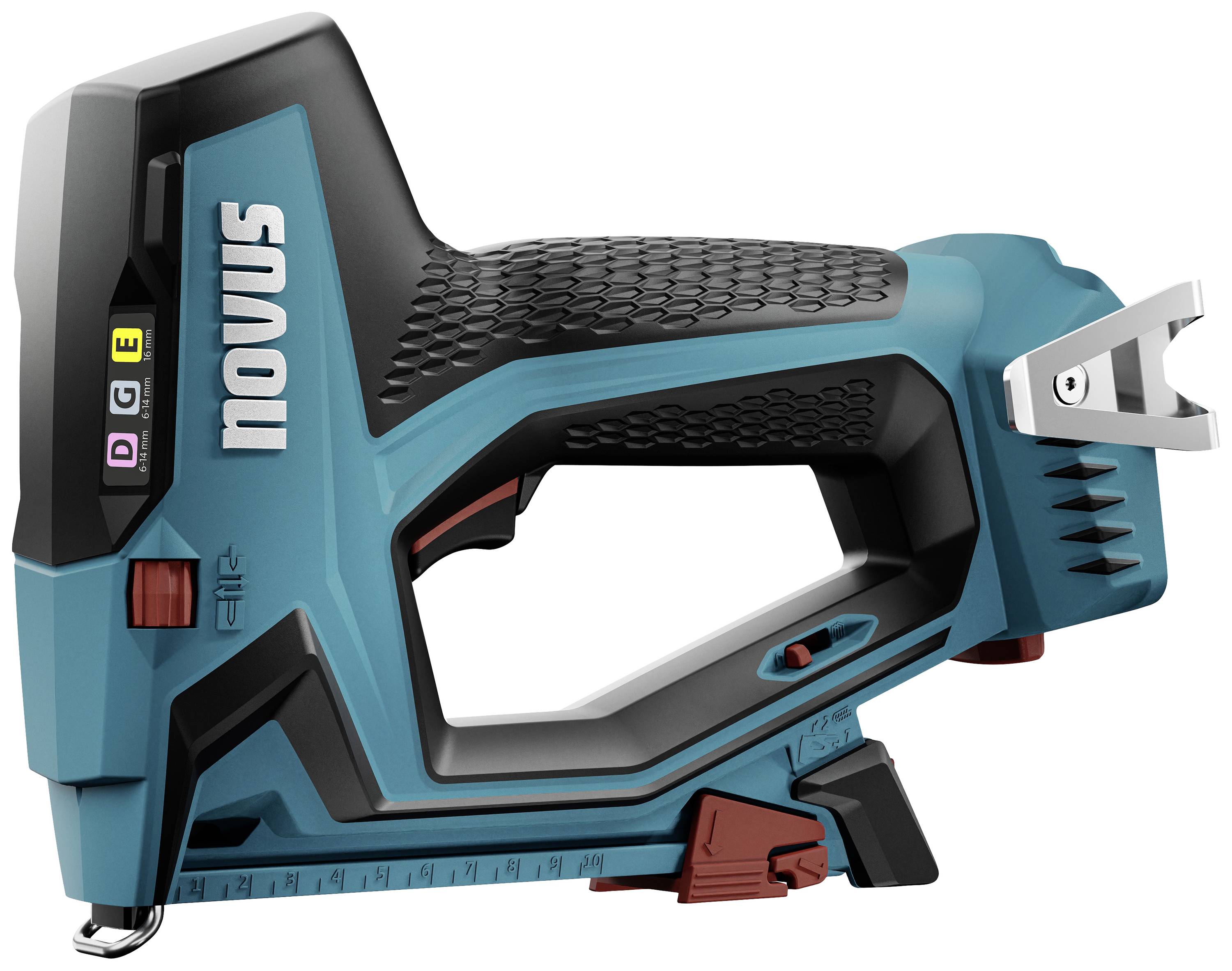 Novus Tools J-551 031-0365 Accunietpistool Type niet Type 53F Lengte nieten 6 - 14 mm Zonder accu, Zonder lader