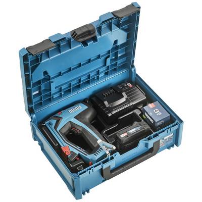 Novus Tools J-551, 031-0366 akumulátorová sponkovačka, typ 53F, dĺžka 6 - 14 mm, + akumulátor, vr. nabíjačky-0