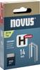 Spony z jemného drôtu H typ 37 14 mm super tvrdé 850 ks Novus Tools 042-0787 Rozmery (d x š) 14 mm x 10.6 mm