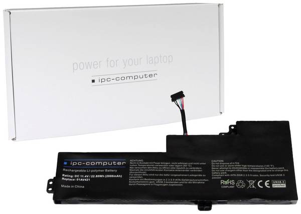 ipc-computer akumulátor do notebooku 01AV421 REPLACE 11.4 V 2000 mAh Lenovo