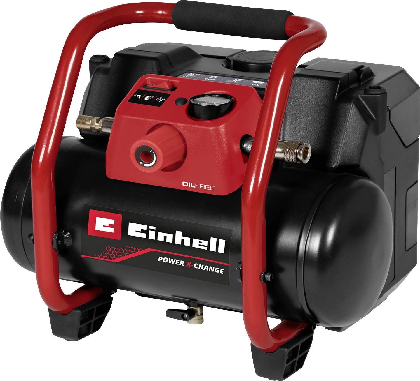 Einhell 4020415 Compressore a batteria TE-AC 36/150 Li OF-Solo 8 bar 1 cilindro