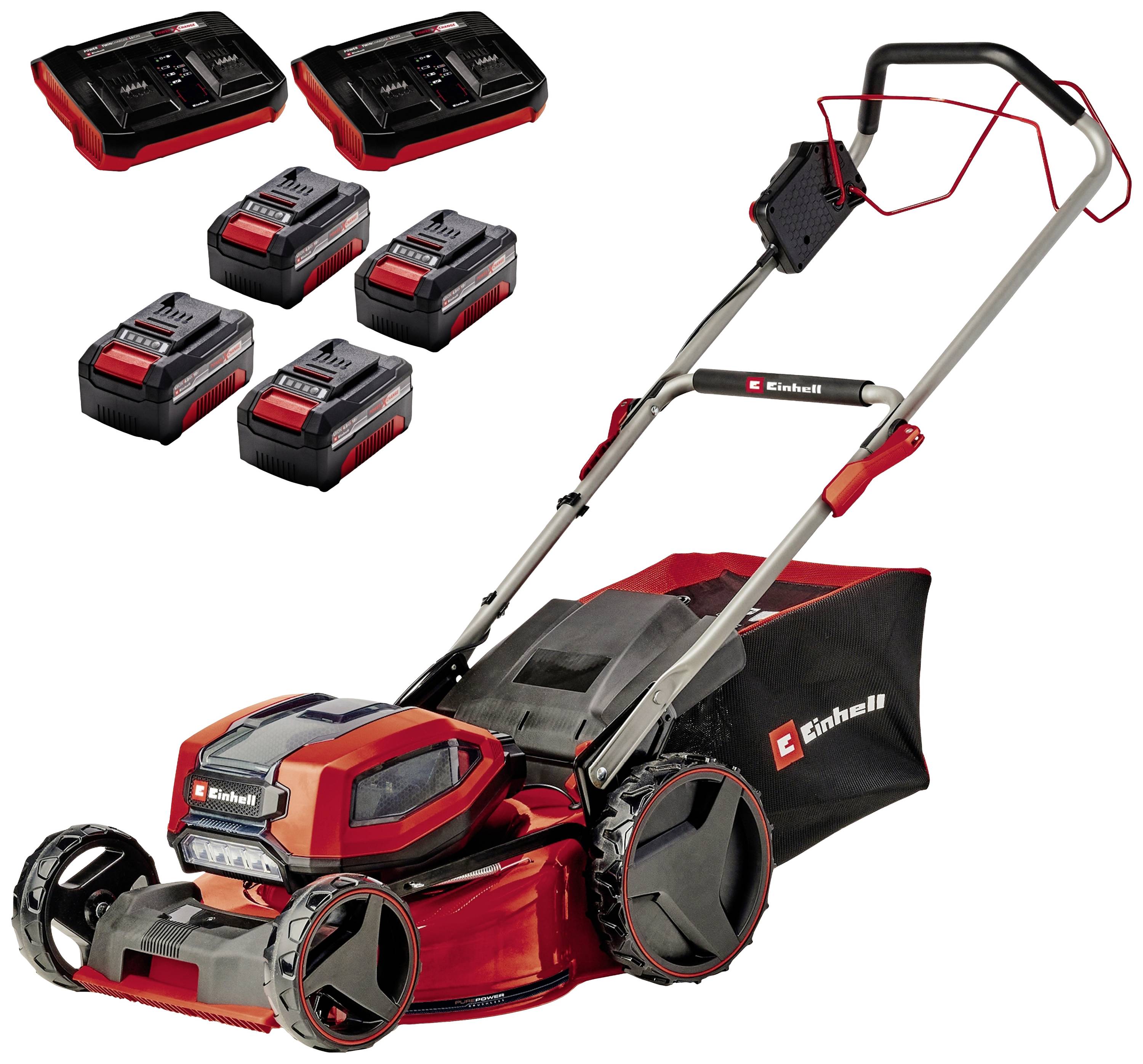 Einhell Professional GP-CM 36/47 S Li BL (4x4,0Ah) na akumulátor akumulátorová kosačka na trávu vr. 2. Nabíjačka Twincha