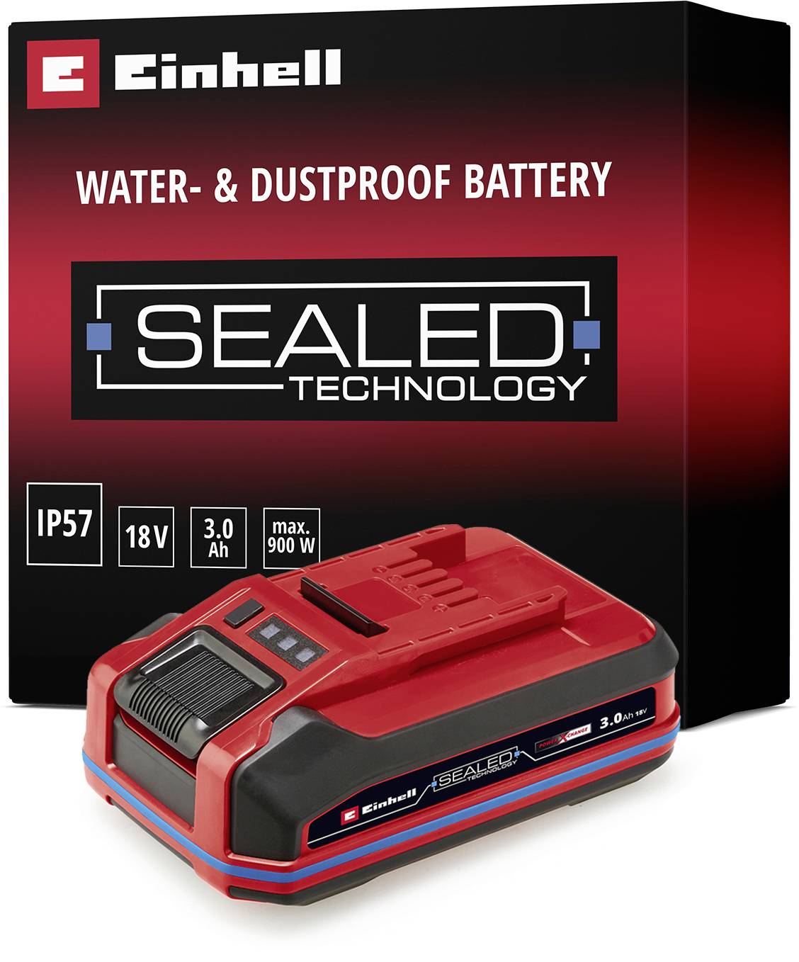 Einhell SEALED PXC Plus A2 Power X-Change 4511618 Batteria per elettroutensile 18 V 3 Ah Li-Ion