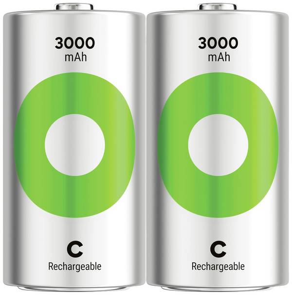GP ReCyko akumulátor typu C  Ni-MH 3000 mAh 1.2 V 2 ks