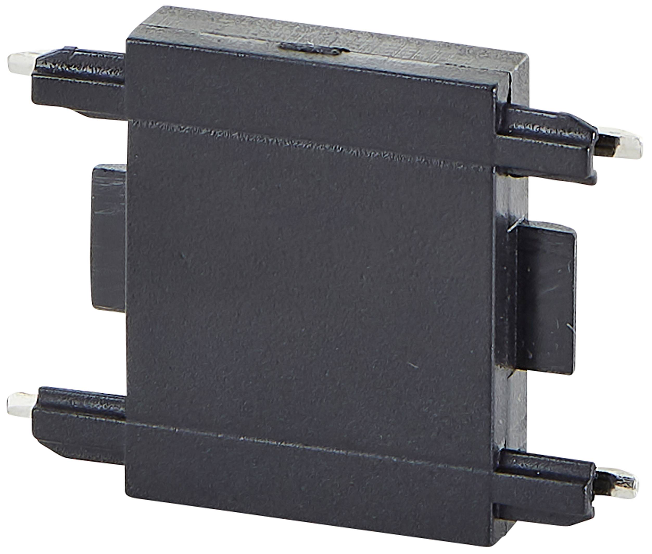 Brilliant Componente per sistema su binario a bassa tensione Connettore Sabbia, Nero 30038/76 Click&Shine Verbinder kurz