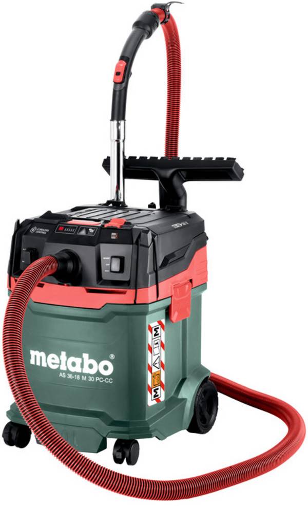 Metabo AS 36-18 M 30 PC-CC 602074850 Akumulátorový vysavač   30 l bez akumulátora, bez nabíjačky