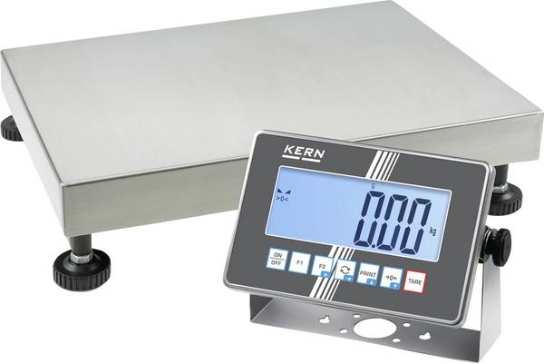 Kern  plošinová váha  Max. váživosť 150 kg Rozlíšenie 20 g, 50 g