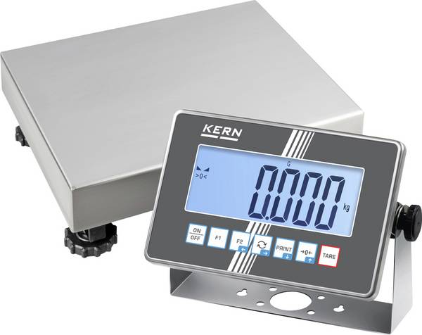 Kern  plošinová váha  Max. váživosť 6 kg Rozlíšenie 1 g, 2 g