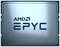 Procesor s logom 'AMD EPYC' uprostred, na kovovom povrchu.