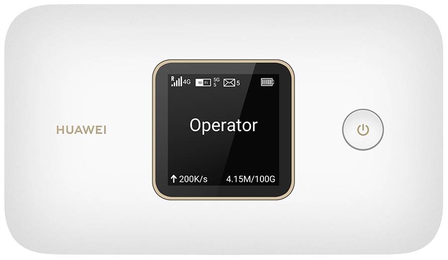 Hotspot mobile WLAN 4G HUAWEI E5785-320a fino a 32 dispositivi 300 MBit/s Bianco