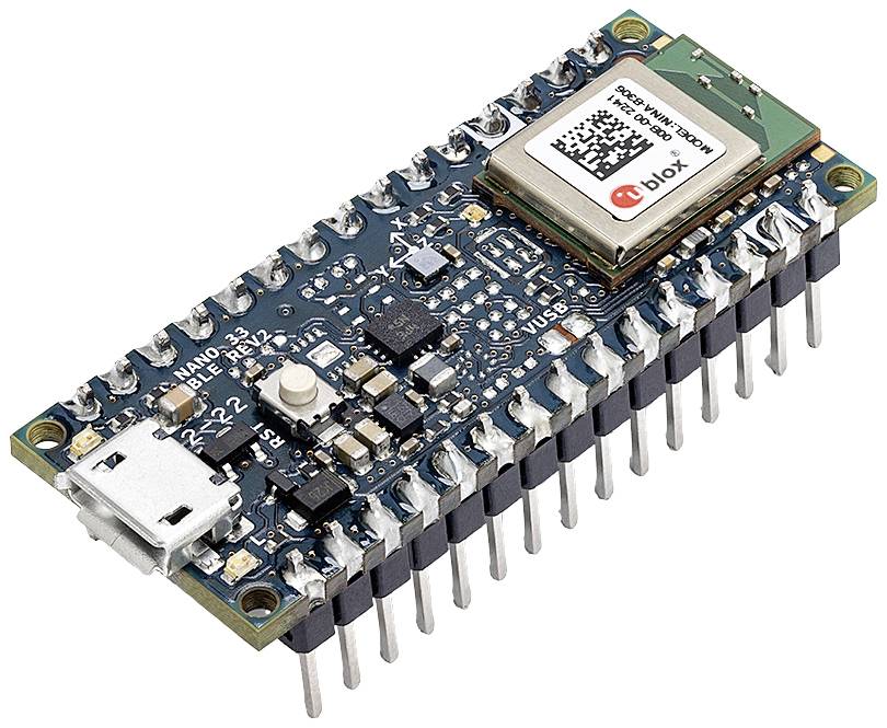 Arduino ABX00072 Scheda Nano 33 BLE Rev2 with headers Nano ARM® Cortex®-M4