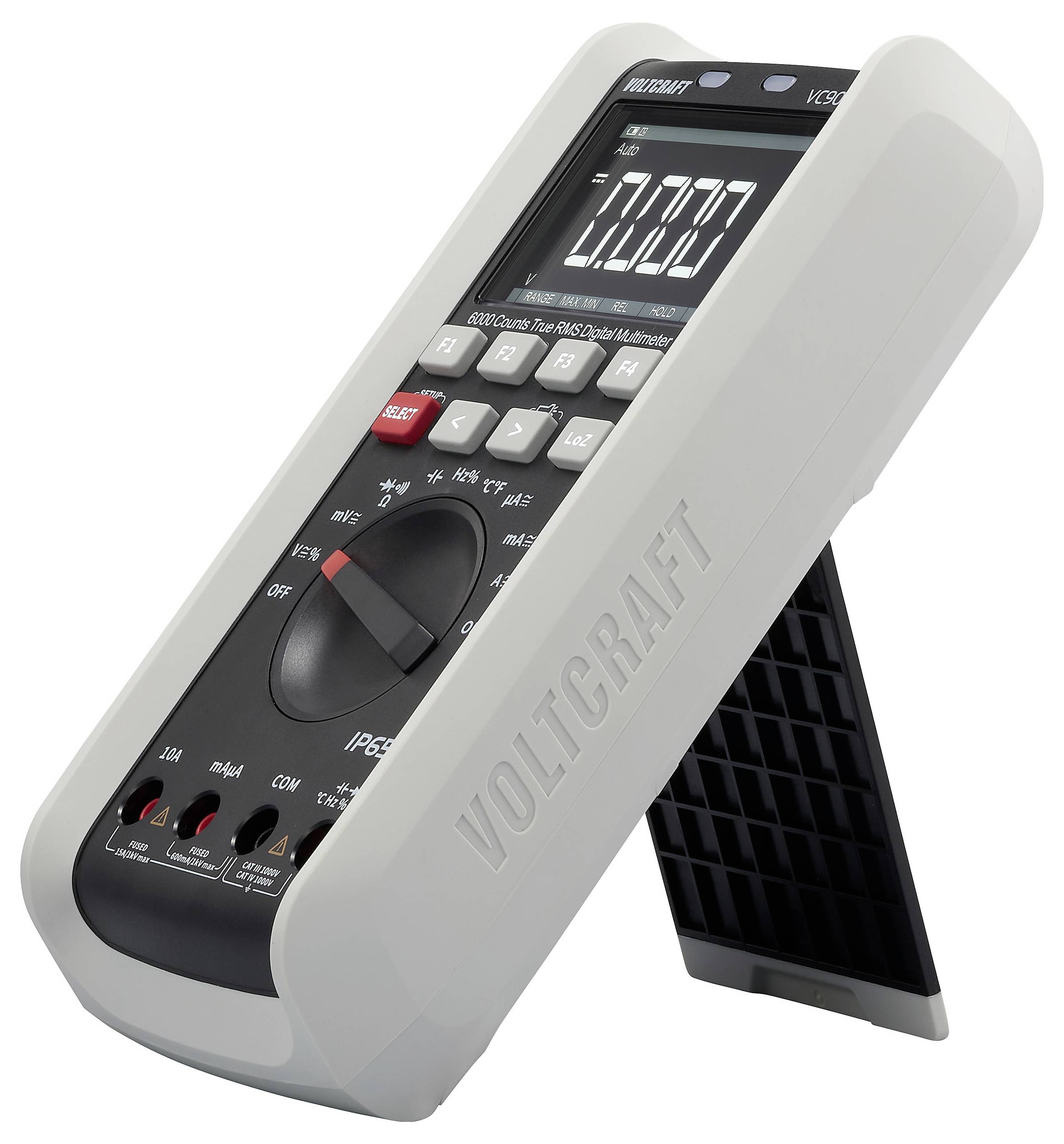 VOLTCRAFT VC905 digitálne/y ručný multimeter, LoZ, CAT III 1000 V, CAT IV 1000 V, Displej (counts): 6000-5