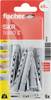 Fischer SXR 8 x 60 Z K NV príchytka s dlhým driekom 60 mm 094641 1 sada