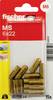 Fischer MS 6 x 22 K NV mosadzná hmoždinka 22 mm 532737 1 sada