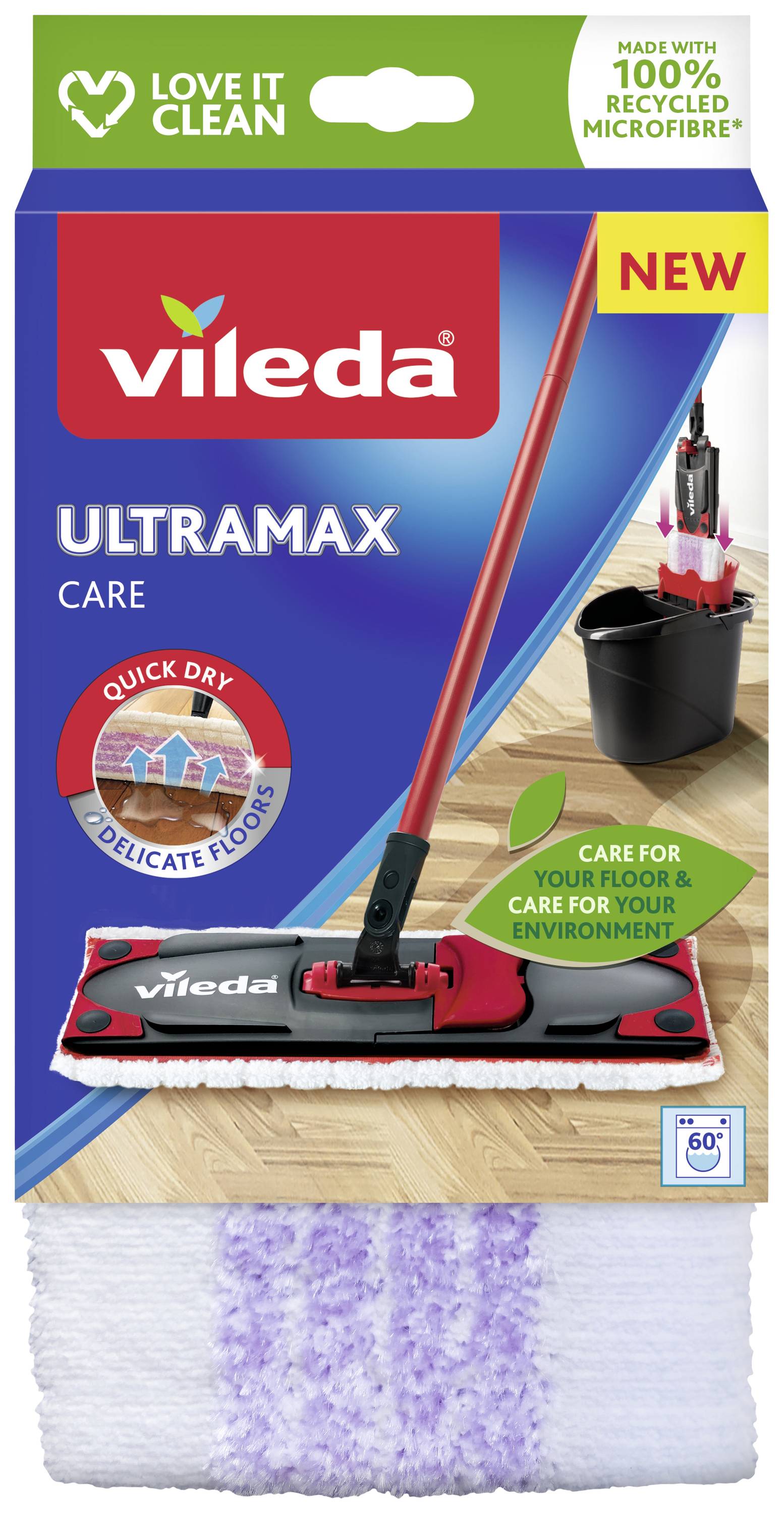Vileda 173491 ULTRAMAX Care Rivestimento per pulizia. 1 pz.