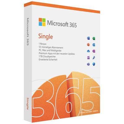 Microsoft Office 365 Single plná verzia, 1 licencia android, iOS, Mac OS, Windows kancelársky balík