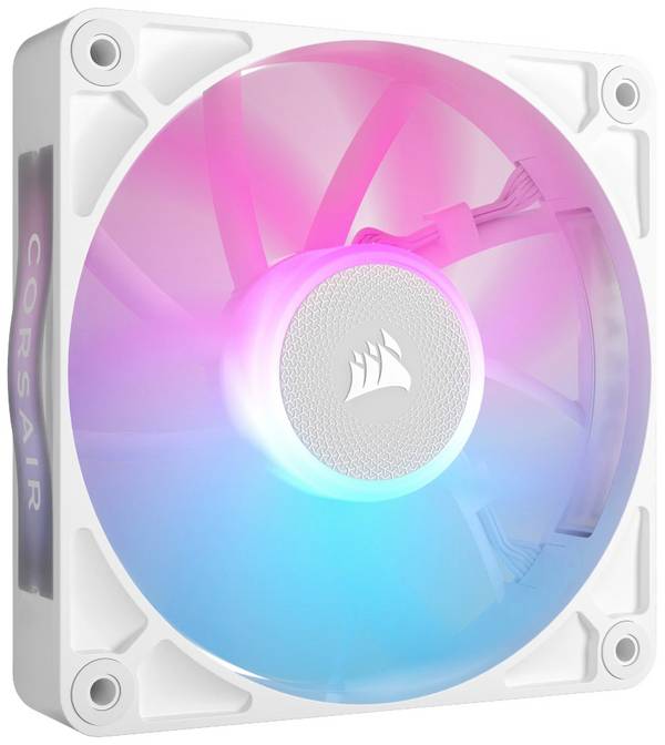Corsair iCUE LINK RX120 RGB PC vetrák s krytom biela (š x v x h) 120 x 120 x 25 mm vrátane LED osvetlenia