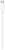 Biele USB-C kábel, často používané na nabíjanie alebo prenos dát, zobrazené vertikálne.