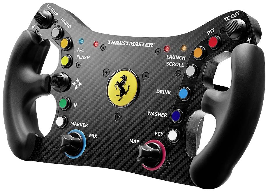 Thrustmaster Ferrari 488 GT3 Volante Add-On PC, PlayStation 4, PlayStation 5, Xbox One, Xbox Series S, Xbox Serie X Grigio