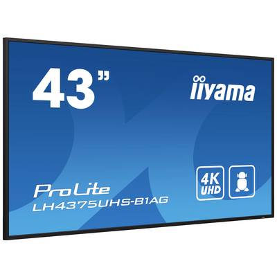 'Iiyama ProLite' 43-palcový 4K UHD monitor, model LH4375UHS-B1AG.