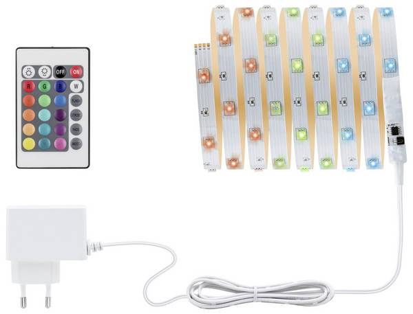 TIP Lighting  3987 kompletná sada LED pásikov  konektor 230 V 3000 mm RGB