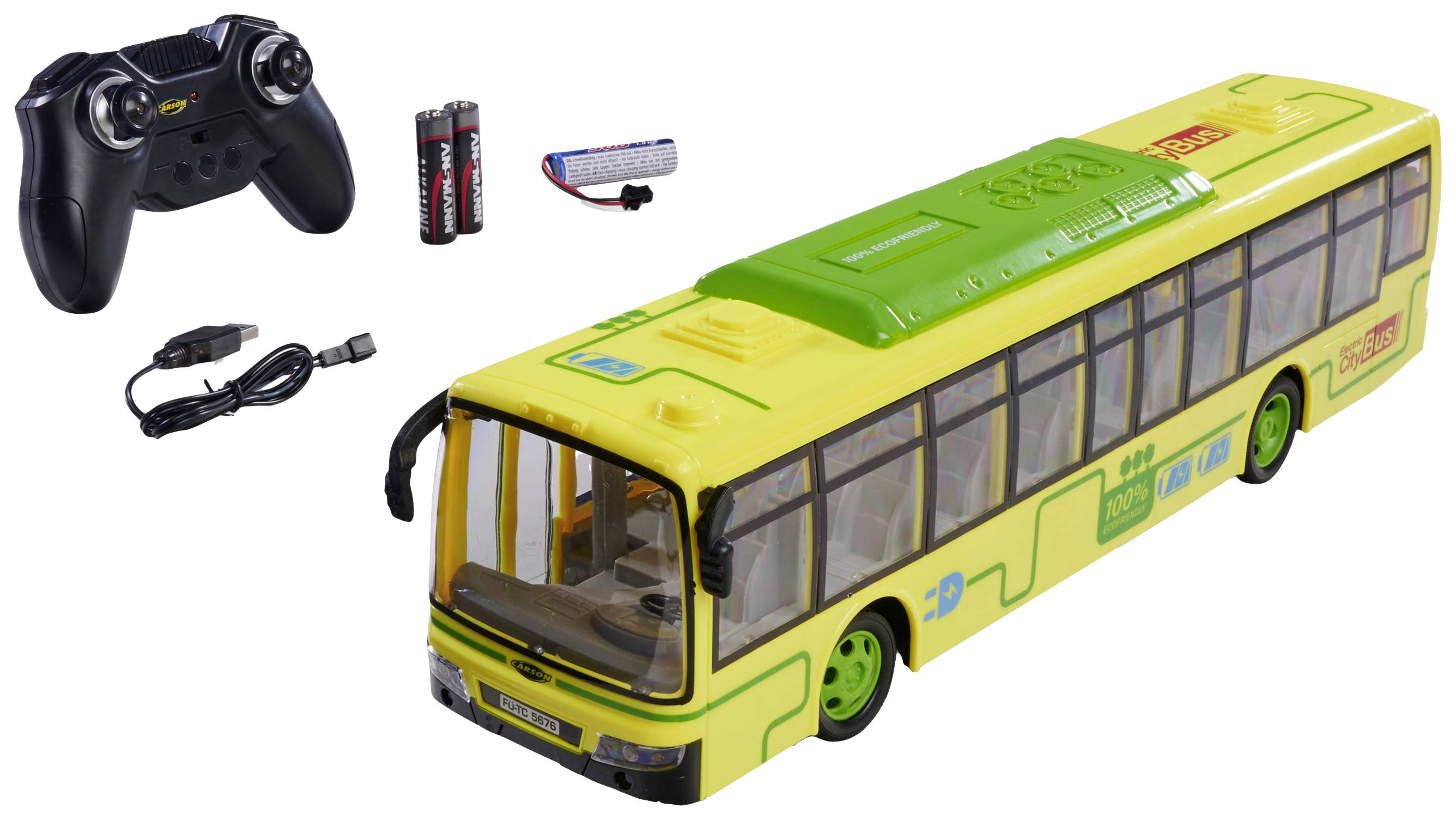 Carson Modellsport 500404282 City Bus Automodello Elettrica Bus