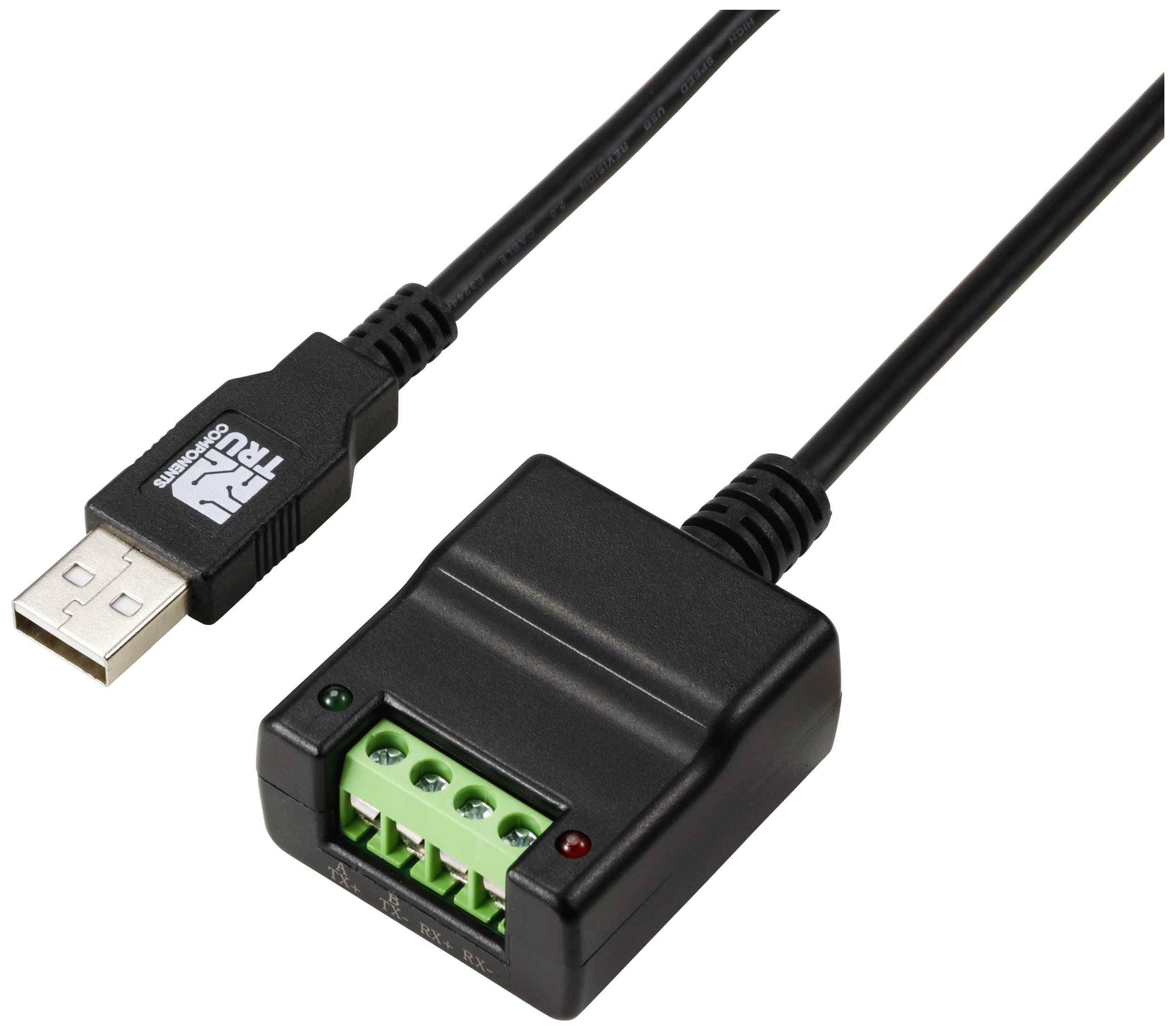 TRU COMPONENTS TC-KW-190 Convertitore seriale USB, RS-485, RS-422 Numero di ingressi: 1 x Num. uscite: 1 x 1 pz.