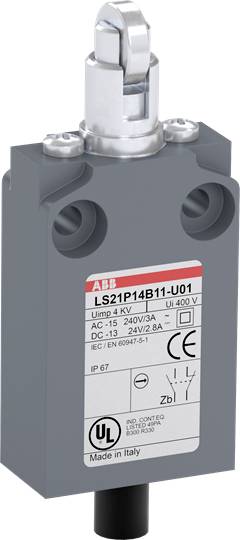 ABB 1SBV016014R3801 LS21P14B11-U01 Positieschakelaar 10 A Kopplunjer IP67 1 stuk(s)
