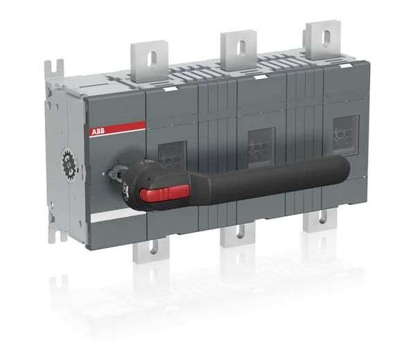 ABB OT1250E03W4P odpínač 1250 A 1000 V čierna 1 ks Single