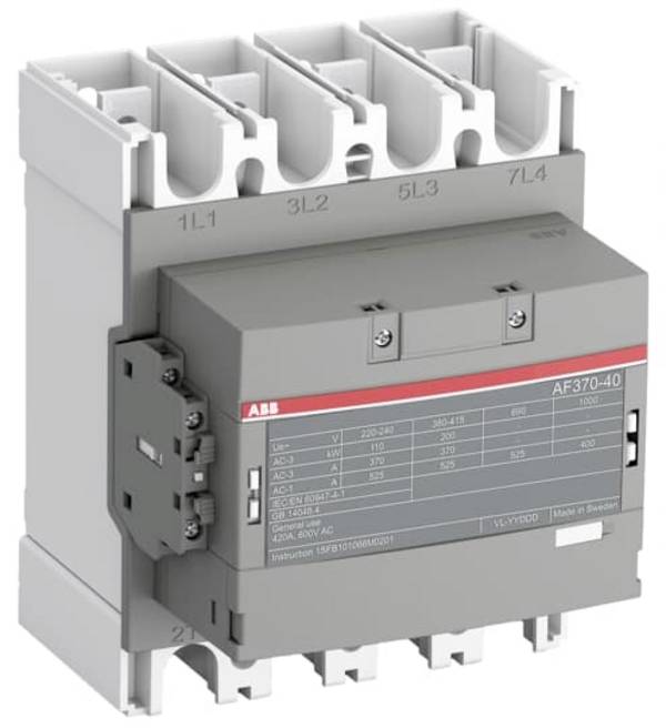ABB AF370-40-22-12 stýkač 6 spínacích kontaktov, 2 rozpínacie 200 kW 1 ks