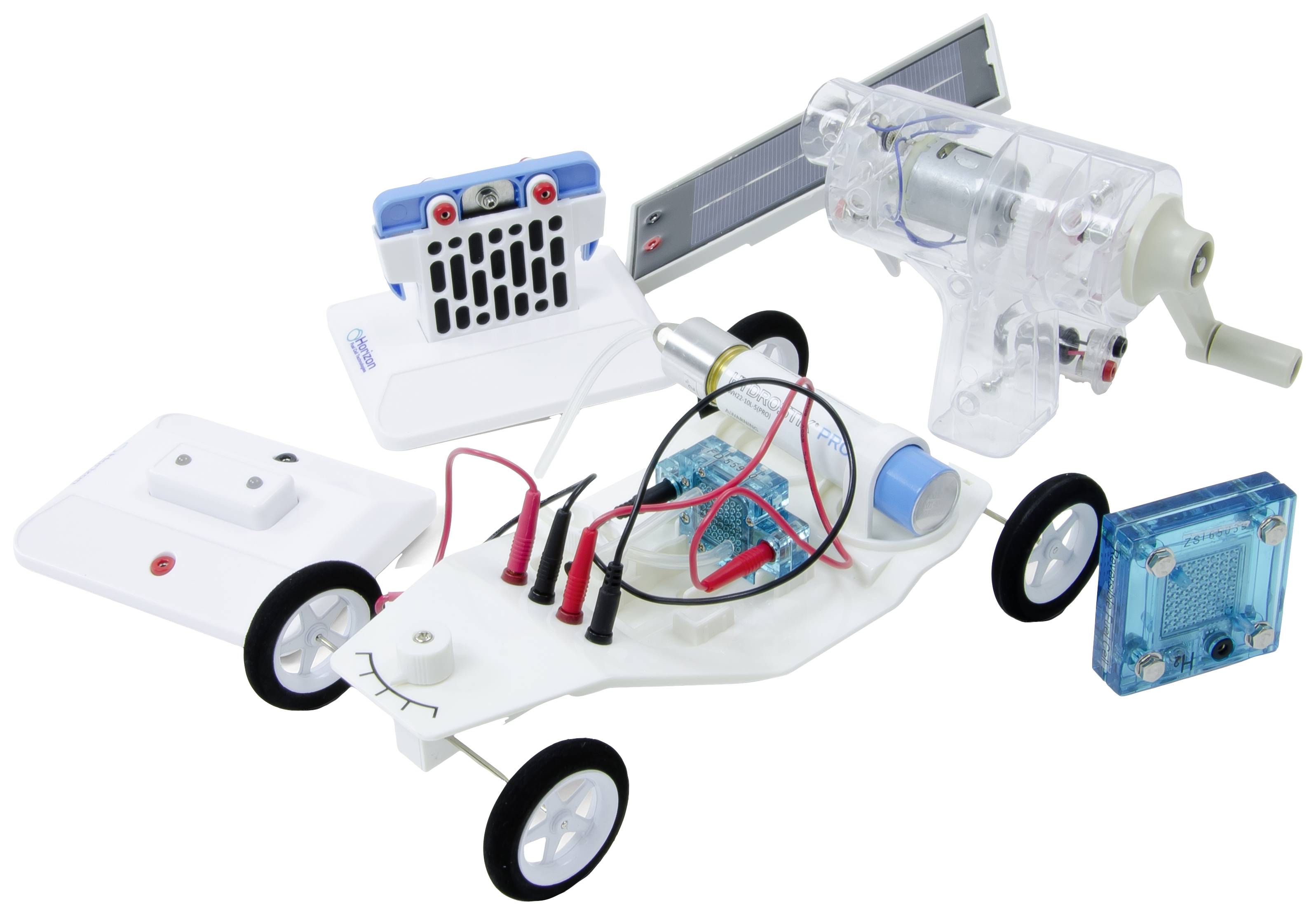 Horizon Educational FCJJ-30 Electric Mobility Experiment Set Cella di combustibile, Tecnologia Auto con cella a combustibile da 12 anni