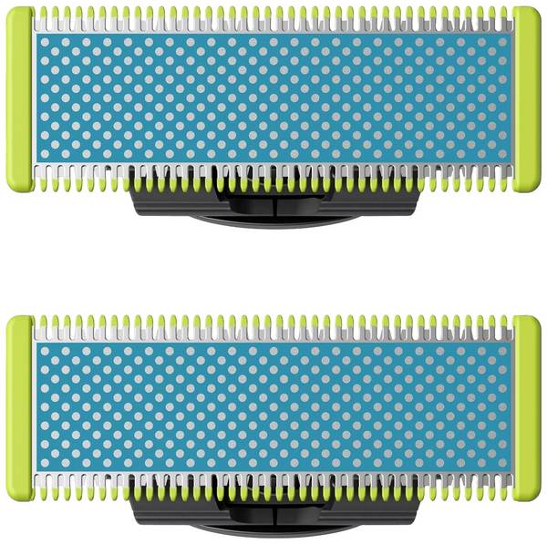 Philips Bodycare OneBlade žiletky (brity) modrá, zelená 2 ks