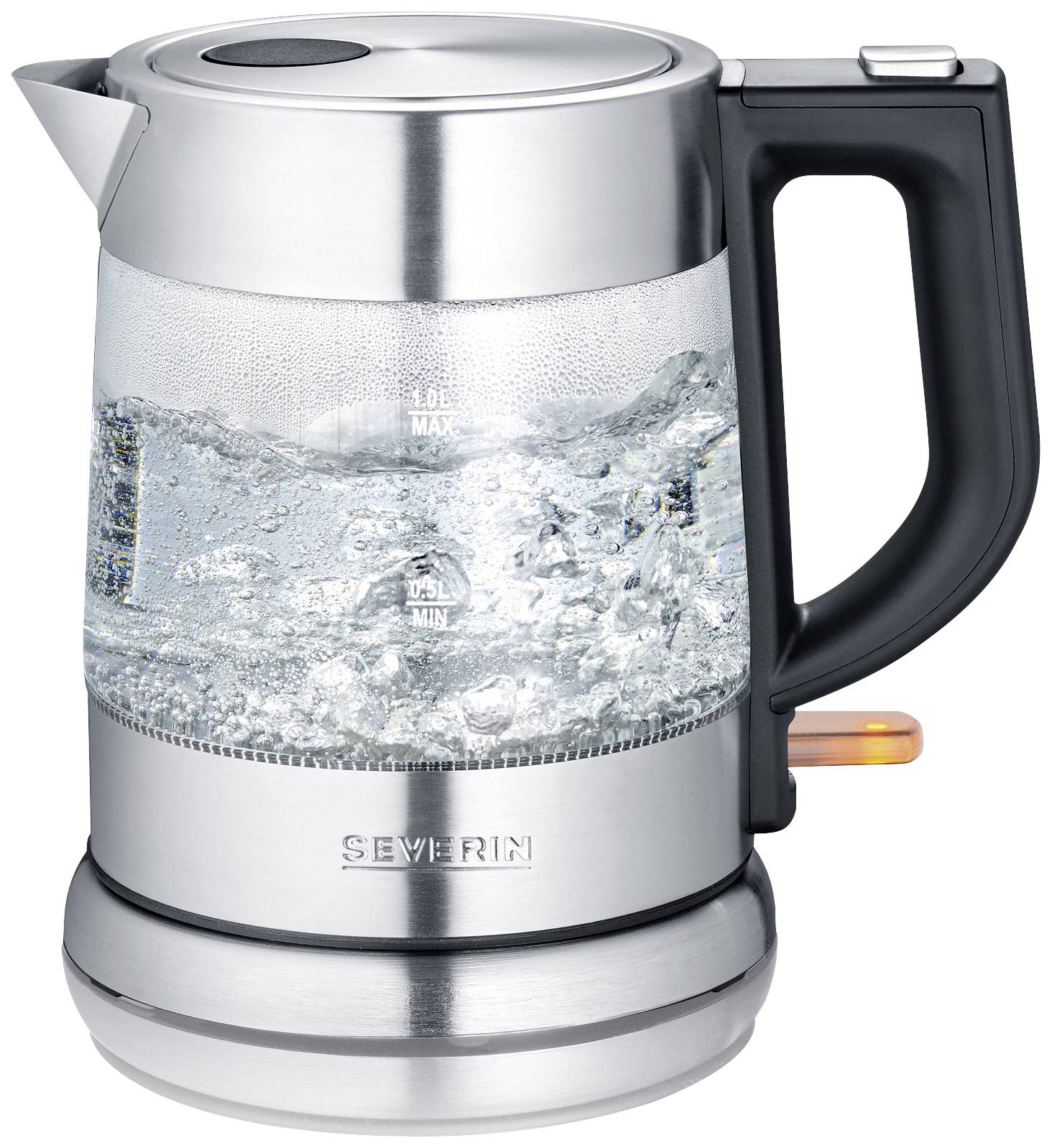 Severin WK 3468 Bouilloire protection contre la surchauffe acier inoxydable Contenance: 1 l 8