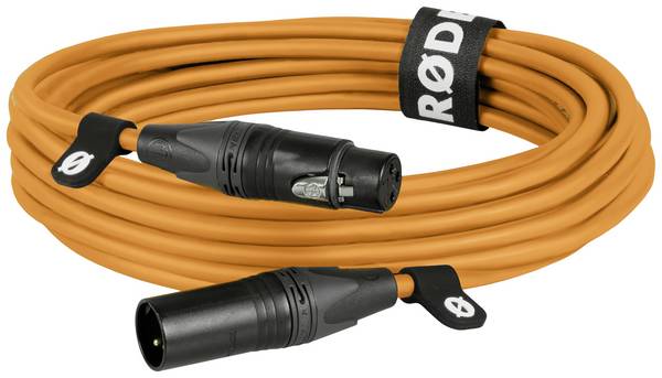 Rode XLR6M-O XLR prepojovací kábel  6 m oranžová