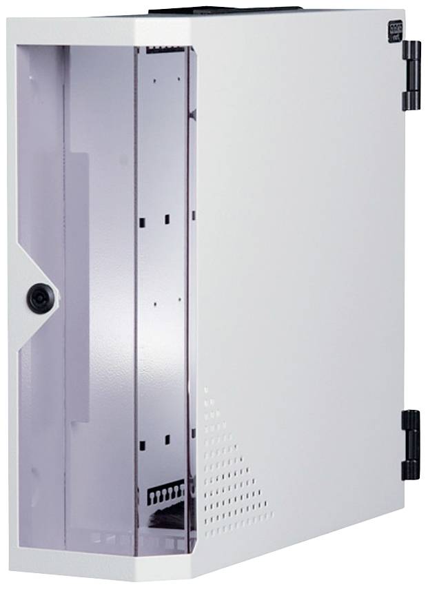 Apranet 19inch-wandkast (b x h x d) 610 x 550 x 340 mm 6 HE Grijs-wit (RAL 7035) afbeelding