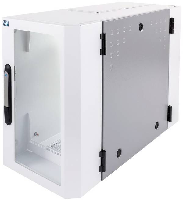 <br>  Apranet<br>  <br>  19" nástenná rozvodná skriňa<br>  (š x v x h) 560 x 275 x 840 mm<br>  4 U<br>  svetlo sivá (RAL 7035)<br>